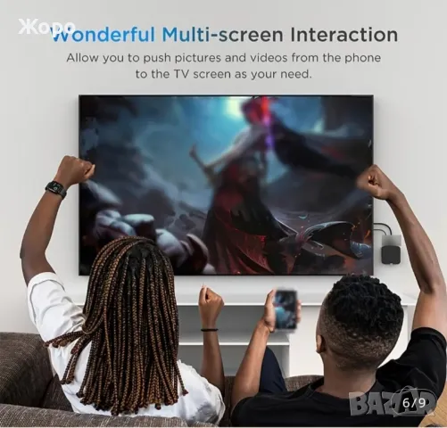 Мини ТВ-Бокс Allwinner H313 с четириядрен процесор, Android 10 2GB RAM/8GBEMMC, снимка 5 - Приемници и антени - 50092069