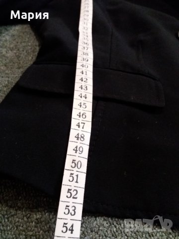 Черно ластично сако S/M - 9 лв, снимка 3 - Сака - 33818232