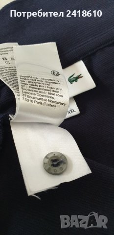 Lacoste  Pique Cotton Slim Fit Mens Size 7 - 2XL ОРИГИНАЛ! Мъжка Тениска!, снимка 6 - Тениски - 40022795