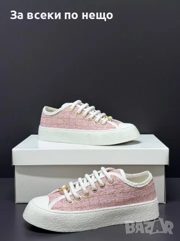 Chanel Дамски Маратонки👟Дамски Спортни Обувки Шанел👟Кецове Код E95, снимка 2 - Кецове - 55795361