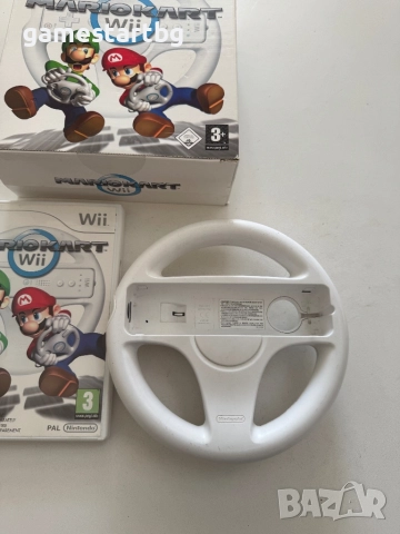 Mario kart комплект за Wii / Wii U, снимка 2 - Игри за Nintendo - 52262418