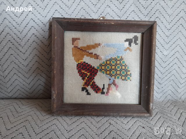 Стара бродирана картина  #4