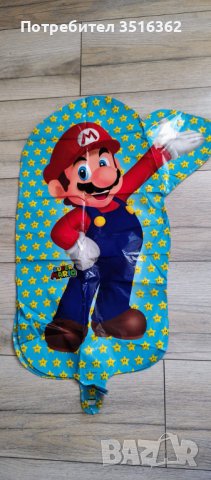 Фолиеви балони Супер Марио и Луиджи, снимка 3 - Други - 41594054