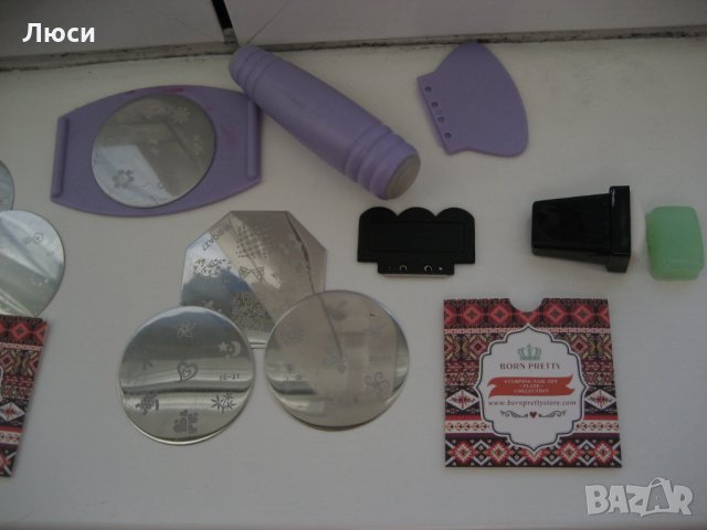  Плочки и печати за нокти и още , снимка 3 - Продукти за маникюр - 35707584
