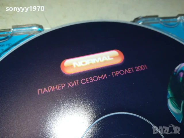 NORMAL ПАЙНЕР ХИТ СЕЗОНИ ПРОЛЕТ 2001 ЦД 1807251924, снимка 17 - CD дискове - 51066828