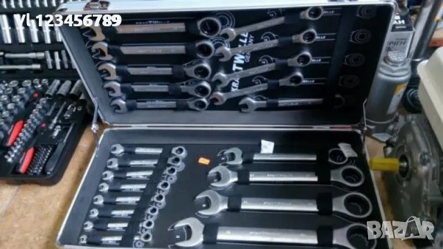 Звездогаечни ключове KraftRoyal 6мм до 32мм(алуминиев куфар), снимка 4 - Ключове - 48009562