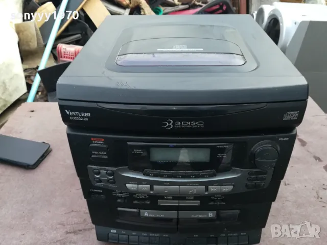 VENTURER CD2232-20 CD DECK RECEIVER-ВНОС SWISS 0203251922LNWC, снимка 6 - Аудиосистеми - 49337791