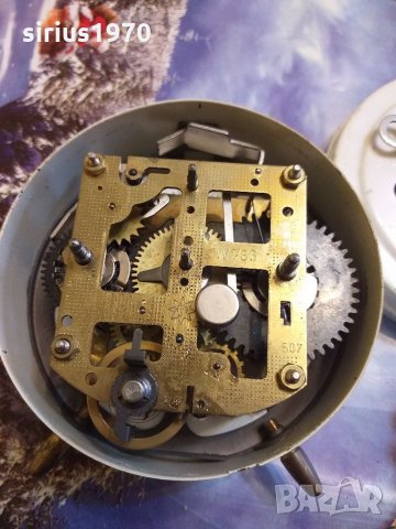 Будилник Юнона механизъм на Юнг Ханс, снимка 3 - Стенни часовници - 34493270