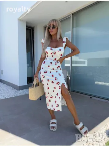 Дамски елегантни рокли Различни цветове , снимка 15 - Рокли - 49842843