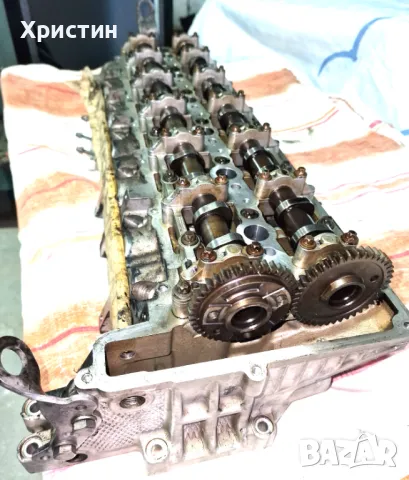 Двигател BMW X5 40D N57D30B 313 кс. - Цилиндрова глава окомплектована, снимка 4 - Части - 48925678