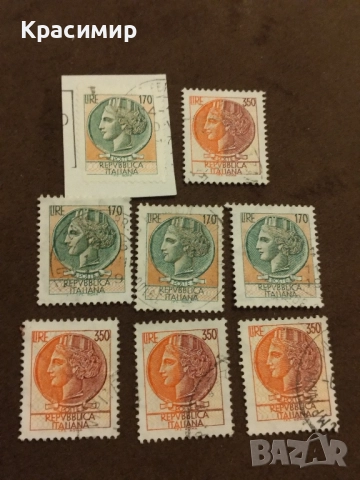 Пощенски марки Италия , снимка 3 - Филателия - 51477536
