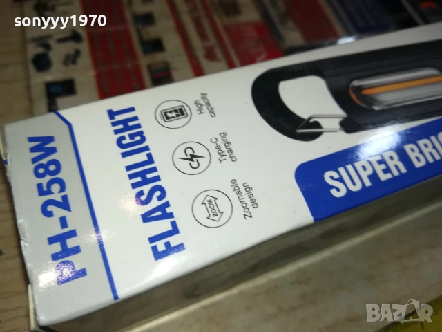 LED ФЕНЕР-USB ЗАРЯД 0309251944, снимка 15 - Лед осветление - 51596662