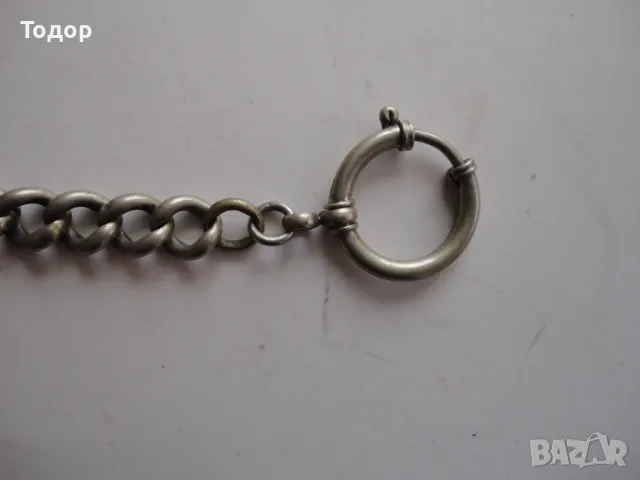Кюстек верижка за джобен часовник 1, снимка 2 - Мъжки - 47409612