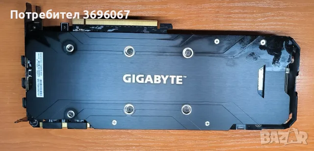 Gigabyte GeForce GTX 1070 G1 видео карта, снимка 2 - Видеокарти - 56201899