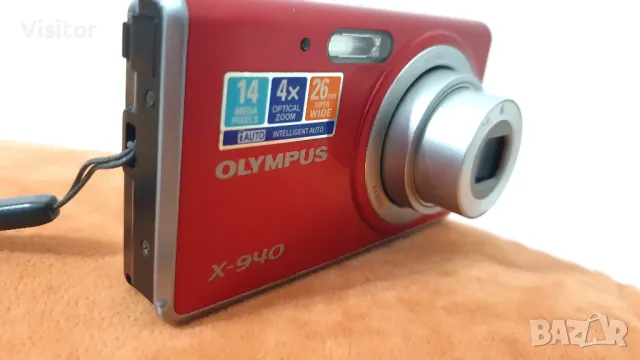 цифров фотоапарат Olympus X-940  14мРх, снимка 3 - Фотоапарати - 49397335