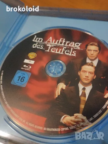 Адвокат на дявола - Ал Пачино, Киану Рийвс , снимка 3 - Blu-Ray филми - 56182329