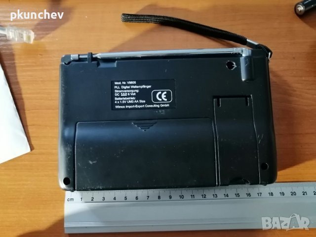 Радиоприемник FM, MW, SW, LW, снимка 7 - Радиокасетофони, транзистори - 40091241