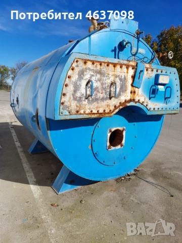 Парен котел ПКН 1, 1000 кг. пара на час, с две отделни горелки, снимка 4 - Други машини и части - 52231461