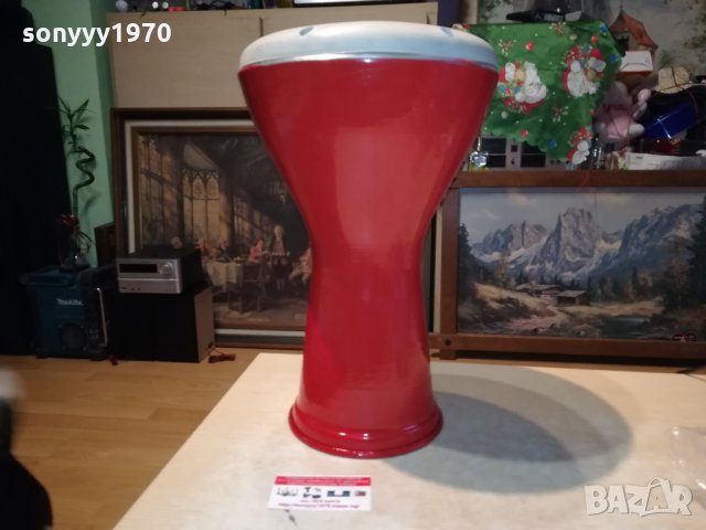 ГОЛЯМА ЧЕРВЕНА ТАРАМБУКА 41Х26СМ 1602221955, снимка 2 - Ударни инструменти - 35814320