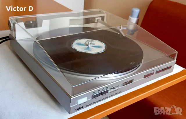 SABA CSP 350-Грамофон  LINEAR TRACKING Direct drive, снимка 15 - Грамофони - 47340605