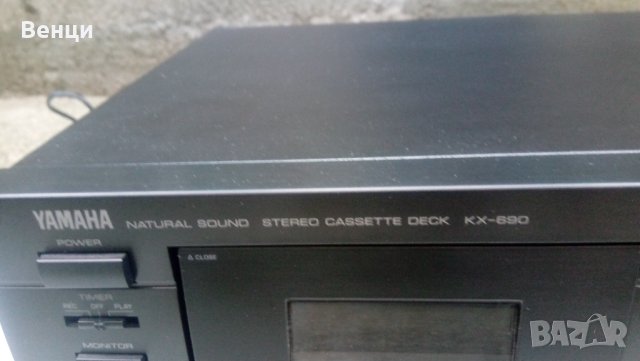 YAMAHA KX-690-HIGH END 3 head cassette deck., снимка 10 - Декове - 41838460