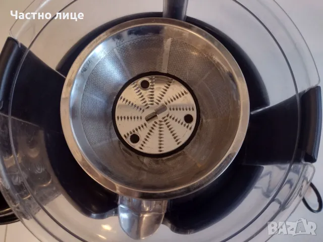 ПРОМОЦИЯ! Запазена, работеща Сокоизстисквачката TEFAL Elea Duo, ZN355C3E, снимка 5 - Сокоизстисквачки и цитрус преси - 47619576