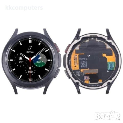 LCD Дисплей + Тъч скрийн за Samsung Galaxy Watch 4 / 46mm - SM-R865 / Черен / КЛАС A Баркод : 116563