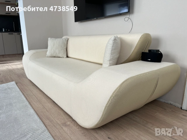 Дизайнерски диван, снимка 2 - Дивани и мека мебел - 53571356