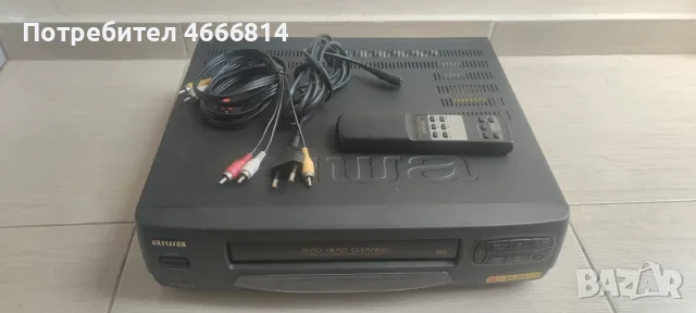 Видео  AIWA VHS , снимка 2 - Плейъри, домашно кино, прожектори - 55875791