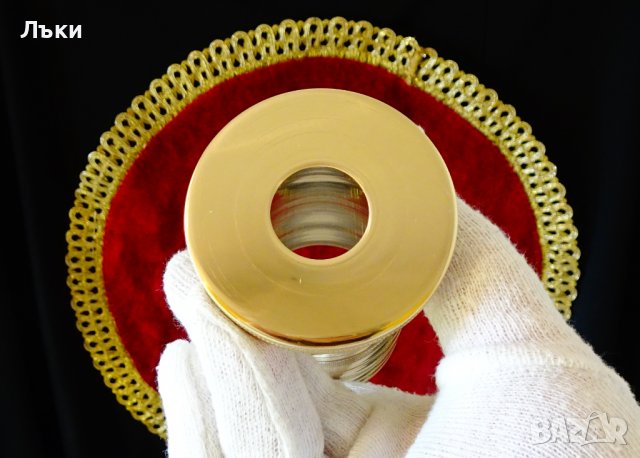 Масивен бронзов салфетник 400 гр. , снимка 4 - Прибори за хранене, готвене и сервиране - 39051055