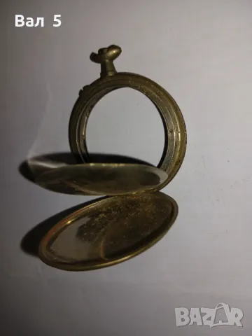 Корпус с капаци за стар джобен часовник, снимка 2 - Антикварни и старинни предмети - 48472514