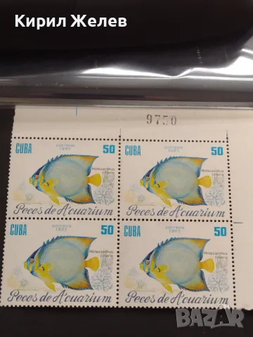 Пощенски марки чисти ЖИВОТНИ РИБИ поща КУБА за КОЛЕКЦИЯ 46766, снимка 2 - Филателия - 47321123