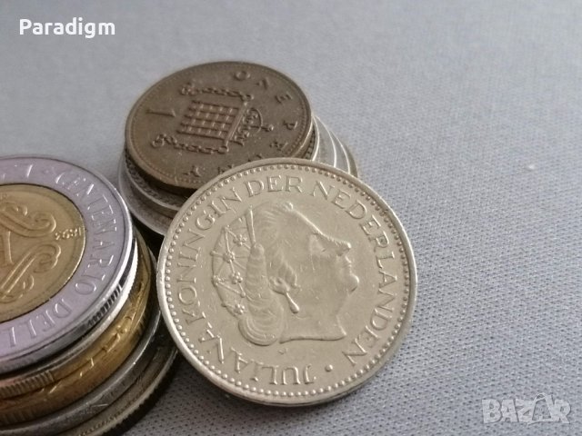 Монета - Нидерландия - 1 гулден | 1977г., снимка 2 - Нумизматика и бонистика - 39436800