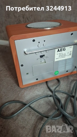 Радио AEG , снимка 6 - Радиокасетофони, транзистори - 53654772