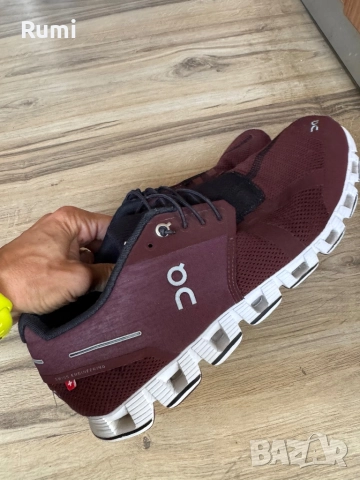 Оригинални мъжки маратонки On Cloud Ox White ! 42,5 н, снимка 8 - Маратонки - 51869197