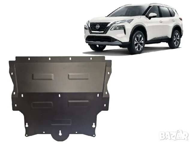 Метална кора под двигател и скоростна кутияNISSAN QASHQAI 2007-2024, снимка 3 - Части - 47969698