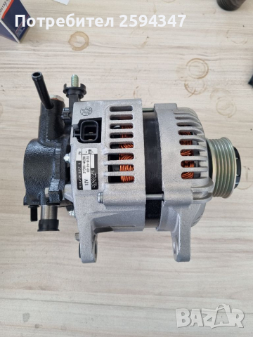 KIA K2500 K2700 K2900 K3000S BONGO 2.9CC TD-CRDI 2007-2011г АЛТЕРНАТОР DENSO KOREA 12V-90A, снимка 5 - Части - 36351954
