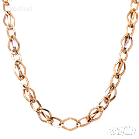 Златен синджир 10,54гр. 52,0см. 14кр. проба:585 модел:35990-3, снимка 2 - Колиета, медальони, синджири - 53810965