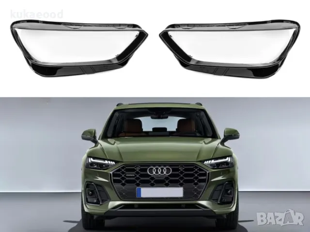Стъкла за фарове на Audi Q5 F5 Facelift, снимка 4 - Части - 47535487
