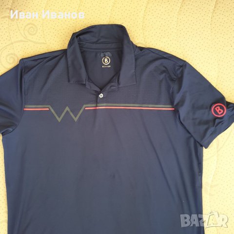 Оригинална полиестерна тениска BOGNER размер Ххл, снимка 4 - Тениски - 40980308