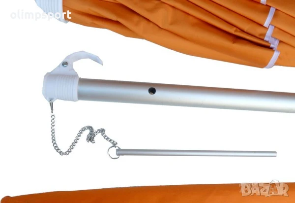 Плажен чадър Shadel PRO с подобрена устойчивост на вятър код 221533 , снимка 8 - Други стоки за дома - 50721699