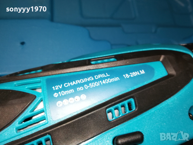 makita li-ion 12v+charger+battery pack x2 3103221803, снимка 10 - Винтоверти - 36298580