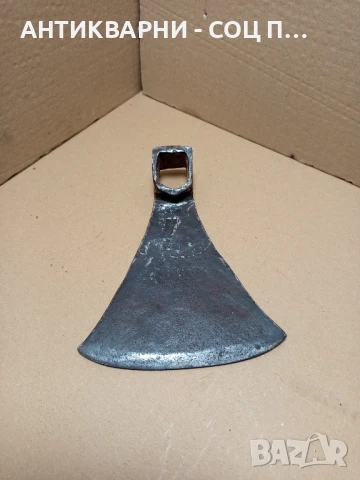 Соц Стара Ръчно Кована Мотичка Тегло 0.700кг. Номер/5/., снимка 2 - Антикварни и старинни предмети - 51184527