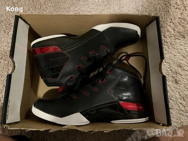 НОВИ с кутия Air Jordan XVII Nike Джордан 17 кецове Le coq sportif маратонки естествена кожа , снимка 2 - Маратонки - 51487041