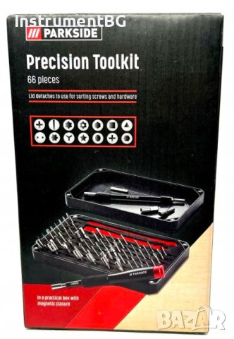 Комплект прецизни инструменти PARKSIDE® / 66 части, снимка 2 - Други инструменти - 41624959