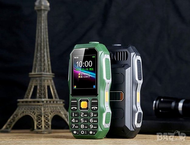 Мобилен Телефон, удароустойчив, водоустойчив, телефон за възрастни хора, българско меню на български, снимка 3 - Други - 33855093