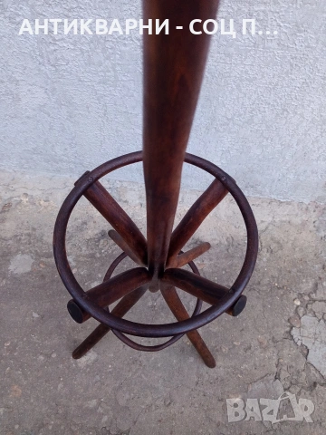 Соц Стара Виенска Закачалка Височина 2 м. НОМЕР 1179., снимка 4 - Антикварни и старинни предмети - 53830362