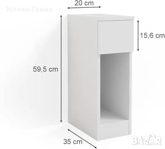 Нощно шкафче, снимка 5 - Шкафове - 49913801