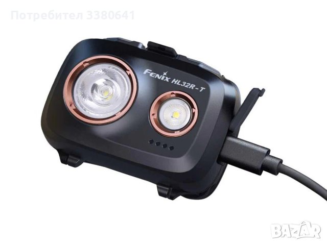 Челник-черен Fenix HL32R-T LED, снимка 2 - Екипировка - 41516716