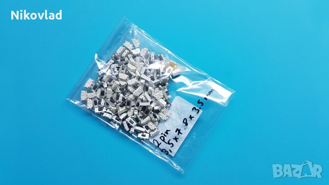Микро бутони 2 pin 3.5X7.8X3.5, снимка 6 - Резервни части за телефони - 34253012